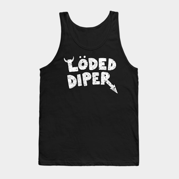 distressed loaded Tank Top by naylapr